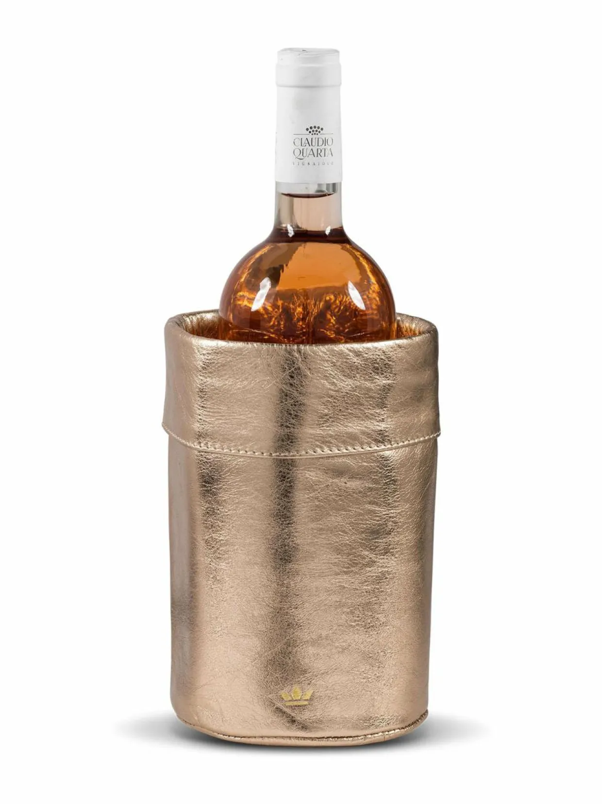 Viininjäähdytin nahasta 12 cm