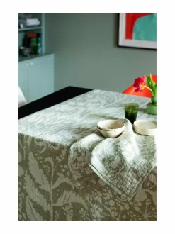 Villiyrtit-pellavapyyhe, 48 x 70 cm